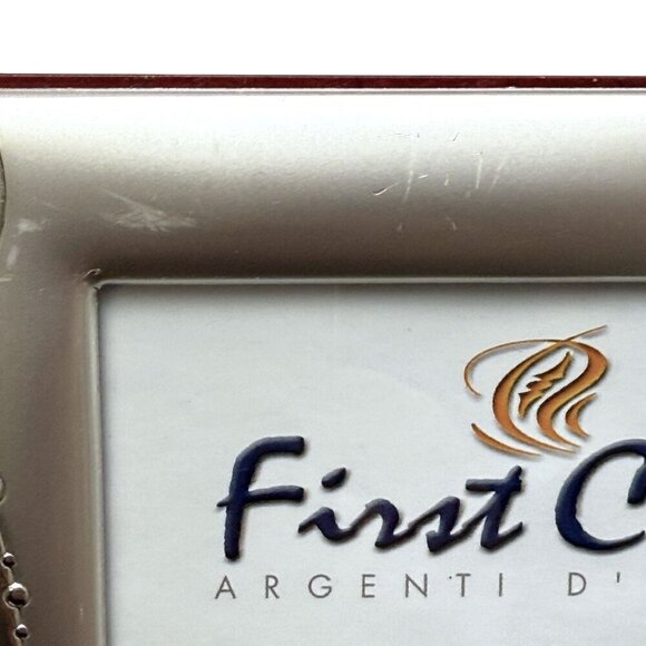 Argenti D'Autore First Class Photo Frame Silver Finish Italian Style 6.75" high - Picture 8 of 10